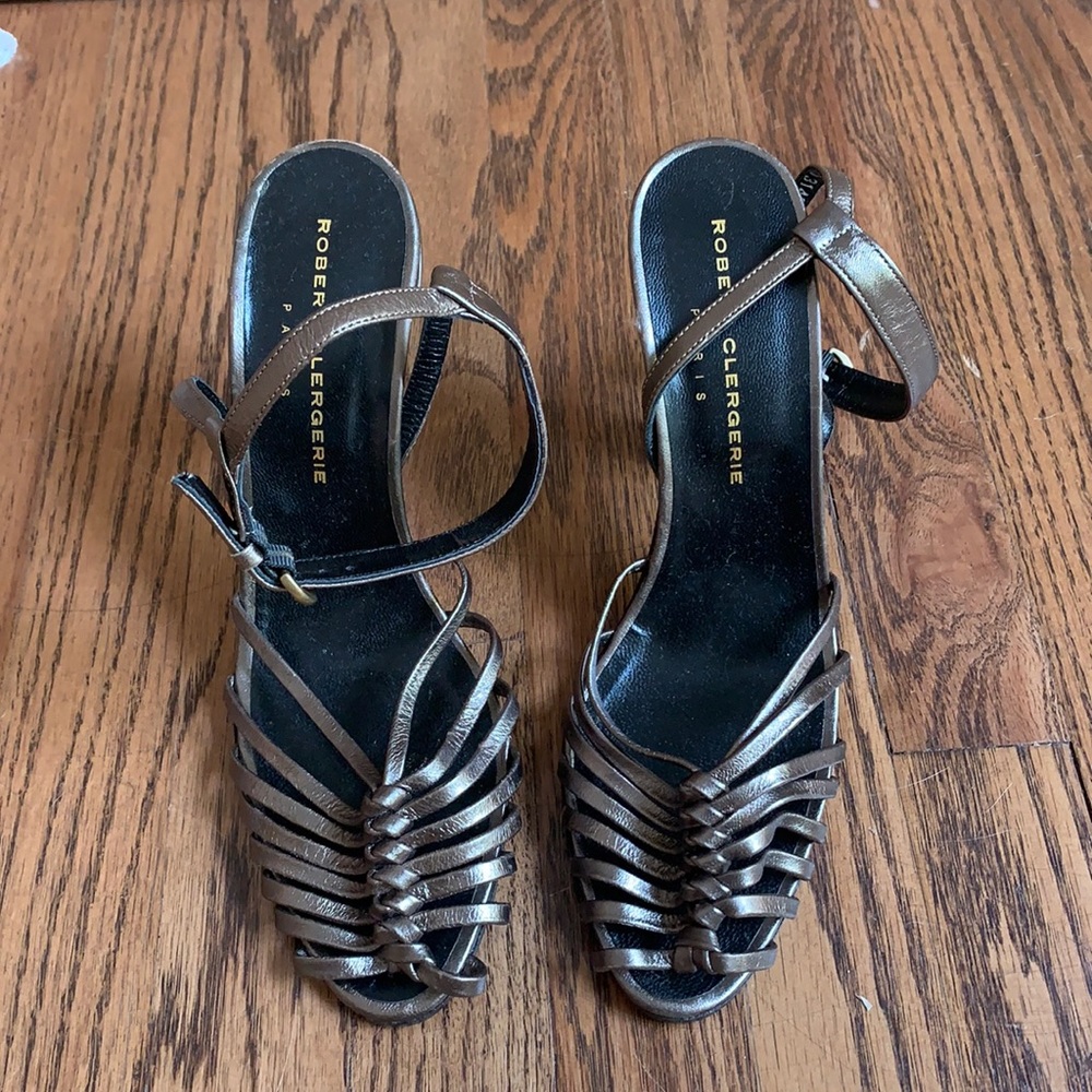 Bronze knotted Sandal